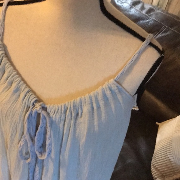 Blue Swim Coverup for Effortless Beach Style - Picture 6 of 9